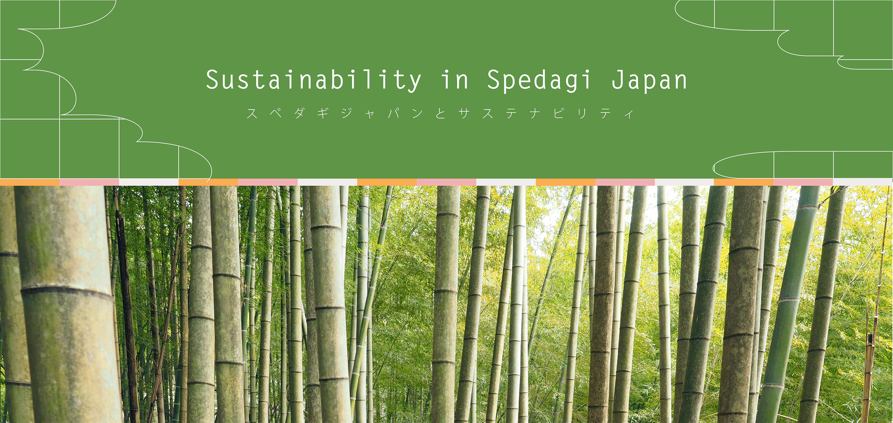 Sustainability in Spedagi japan